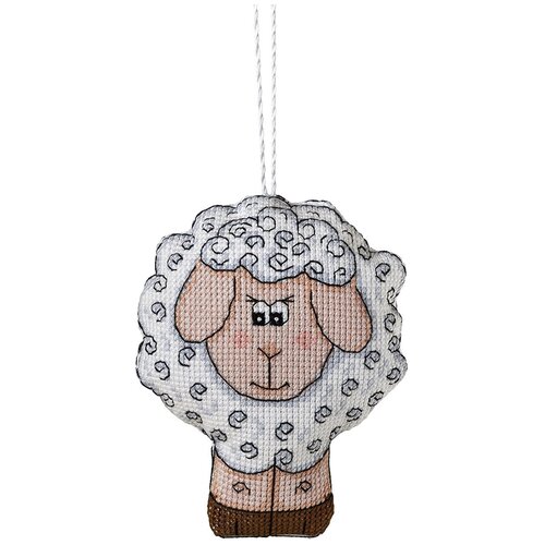 фото Набор для вышивания panna "игрушка. овечка" 9.5x11.5 см