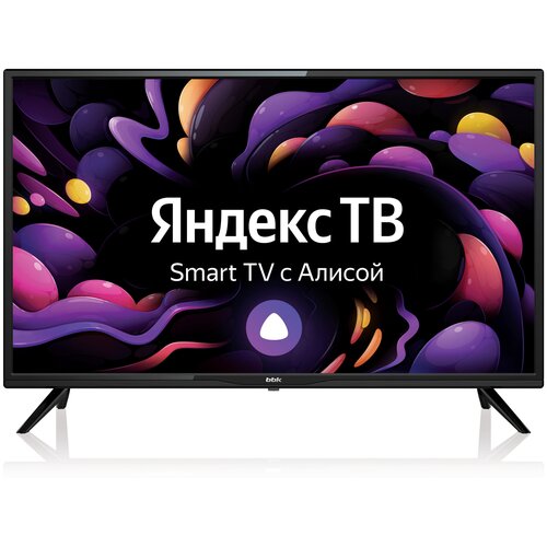 Телевизор BBK LCD 32 LEX 7239TS2C Yandex с Алисой черный Smart TV USB 2815400₽