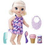 Кукла Hasbro Baby Alive Малышка с мороженым, 31 см, C1090 - изображение