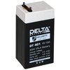 Аккумулятор DELTA DT-401 (4В, 1Ач / 4V, 1 Ah) для слаботочных систем, фонариков. - изображение