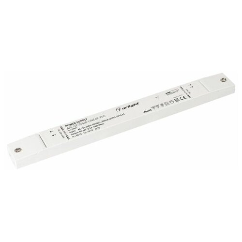 032624 Блок питания ARV-SP-24060-LINEAR-PFC (24V, 2.5A, 60W) (Arlight, IP20 Пластик, 5 лет)