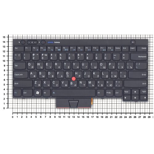Клавиатура для ноутбука Lenovo 04X1315 русская черная со стиком 329000₽