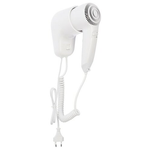 Фен Luazon LGE-006 1600 Вт настенный 2 скорости крепление белый 1 шт 336000₽