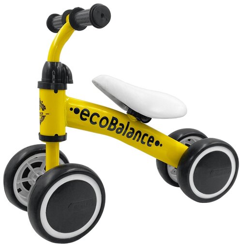 Беговел ecoBalance Baby, желтый