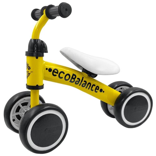 Беговел ecoBalance Baby, желтый