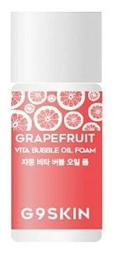 Пенка для умывания с экстрактом грейпрфрута G9SKIN Grapefruit Vita Bubble Oil Foam, 20 мл
