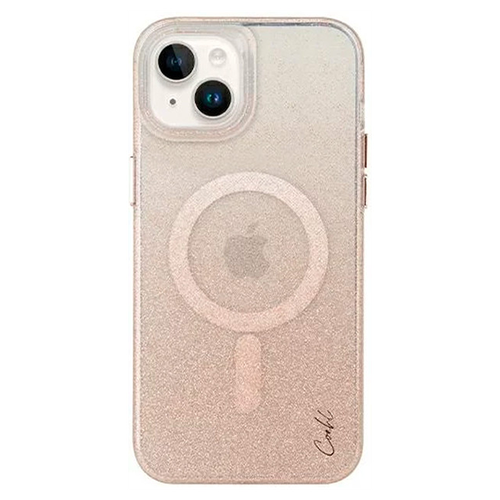 Чехол Uniq COEHL LUMINO (MagSafe) для iPhone 14 Plus 6.7, шампанское золото (Champagne Gold) чехол uniq для iphone 7 plus 8 plus glase grey