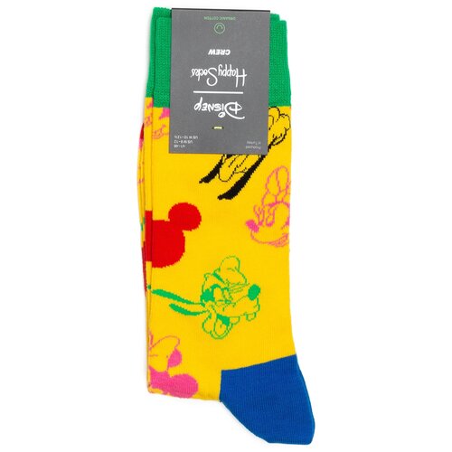 Носки Happy Socks, размер 36-40, желтый носки happy socks носки palm