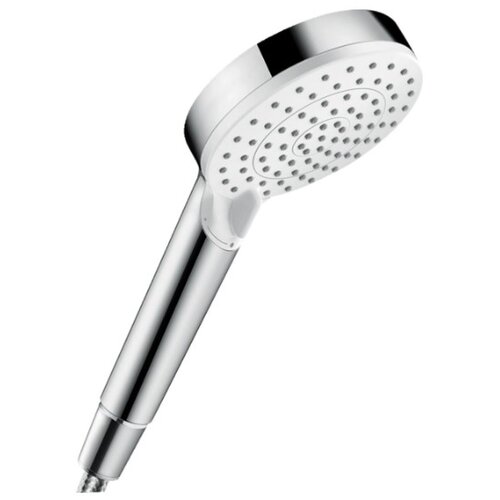 душевая лейка hansgrohe crometta 100 vario 26824400 Лейка для душа hansgrohe Crometta Vario 26330400 белый/хром хром круглая 100 мм