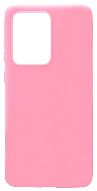Чехол Soft Sense для Samsung Galaxy S20 Ultra розовый