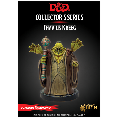 Миниатюра для настольной ролевой игры Dungeons and Dragons - Collector Series: Thavius Kreeg