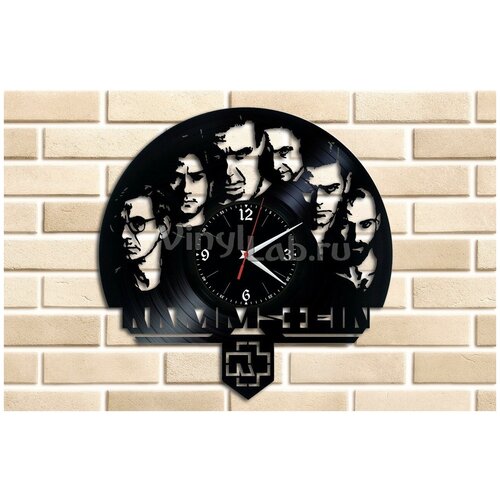 Rammstein — часы из виниловой пластинки (c) VinylLab