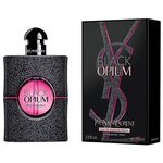 Парфюмерная вода YSL Opium Black Neon женская 75 мл - изображение