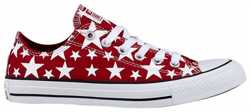 Кеды Converse (конверс) Chuck Taylor All Star 147119 красно-белые (36)