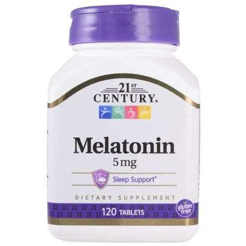 21st Century Melatonin 5 mg 120 таблеток