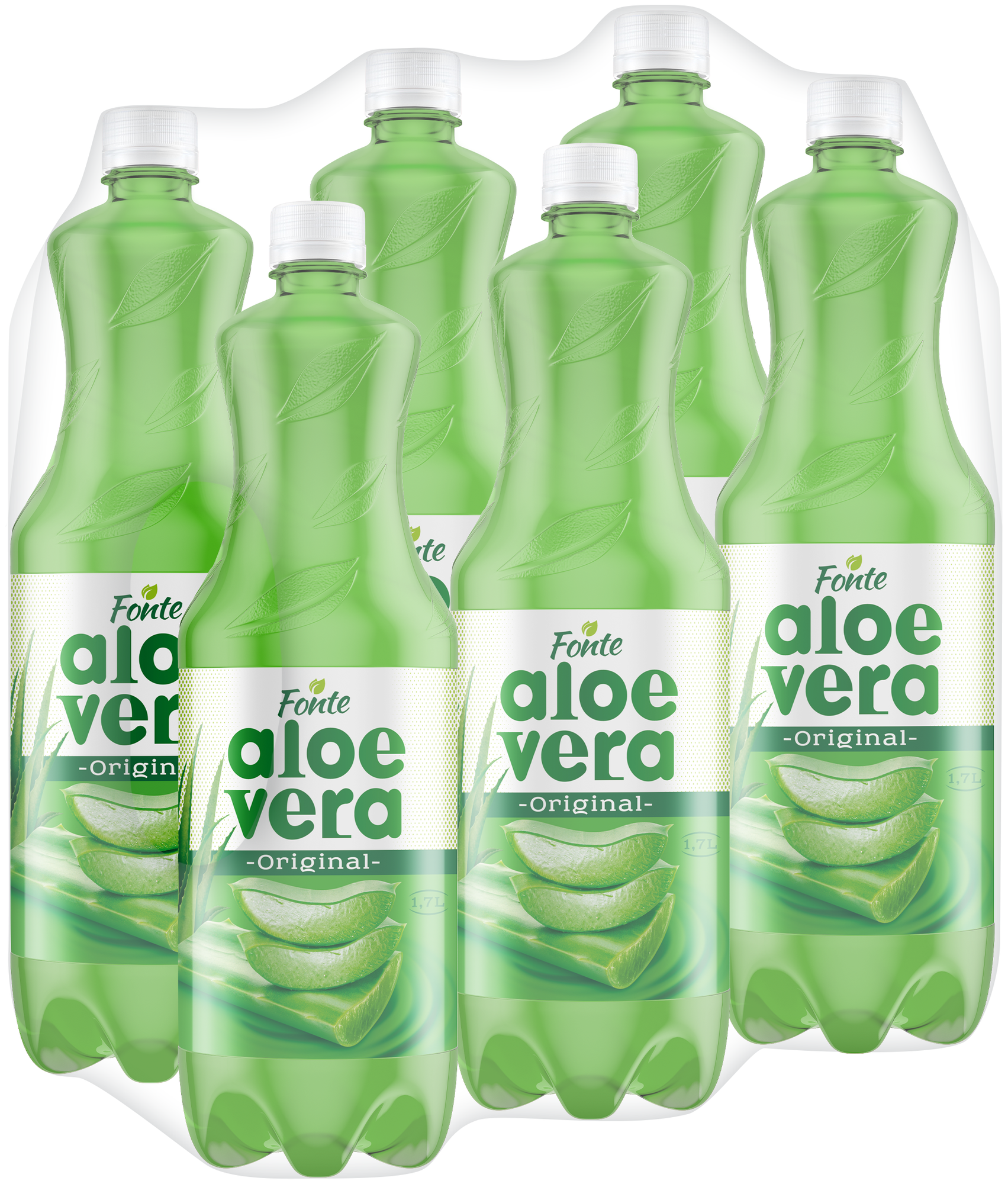 Напиток сокосодержащий Fonte Aloe Vera, 6 шт по 1,7л