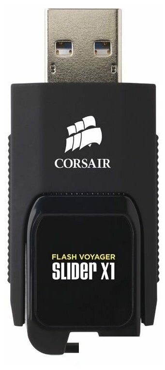 Память USB Flash 256 ГБ Corsair Voyager Slider X1 [CMFSL3X1-256GB]