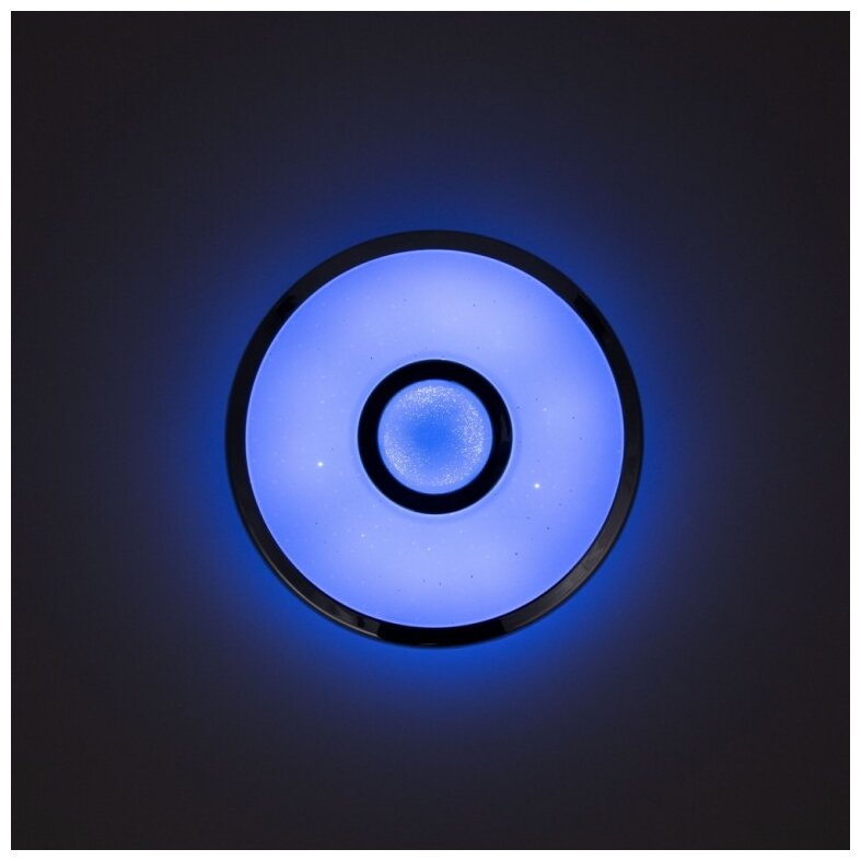 Настенно-потолочный светильник Citilux Старлайт Смарт CL703A10G, 13 Вт, кол-во ламп: 1 шт., 5500 К, цвет арматуры: белый, цвет плафона: хром - фото №16