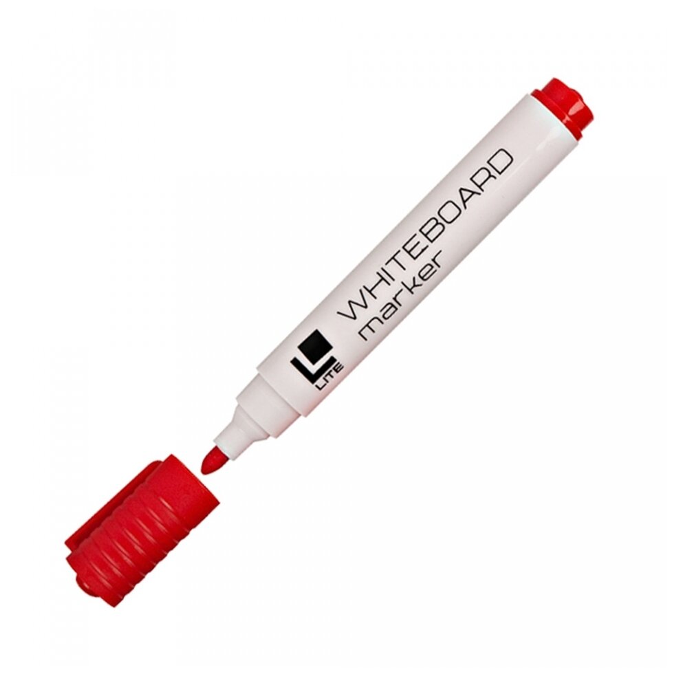 LITE маркер для досок 3 мм круглый WRL01, красный, 1 шт.