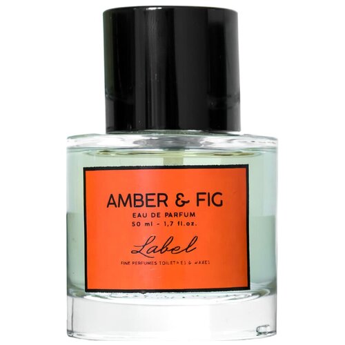 Парфюмерная вода, LABEL AMBER & FIG, 50 ml парфюмерная вода label olive wood and leather 50 ml унисекс цвет бесцветный