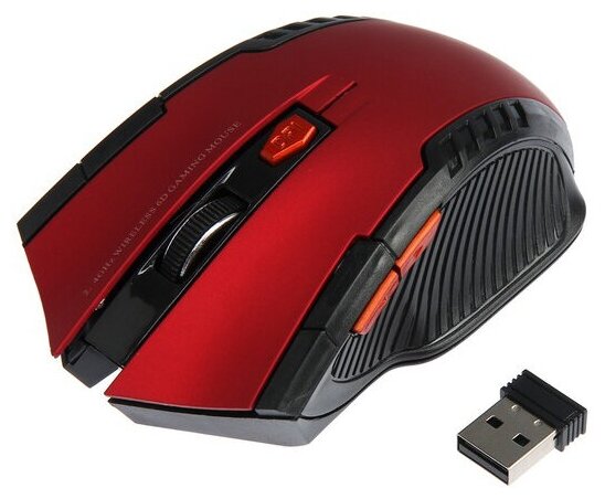 Мышь Luazon MB-2.6 Black-Red 7090288