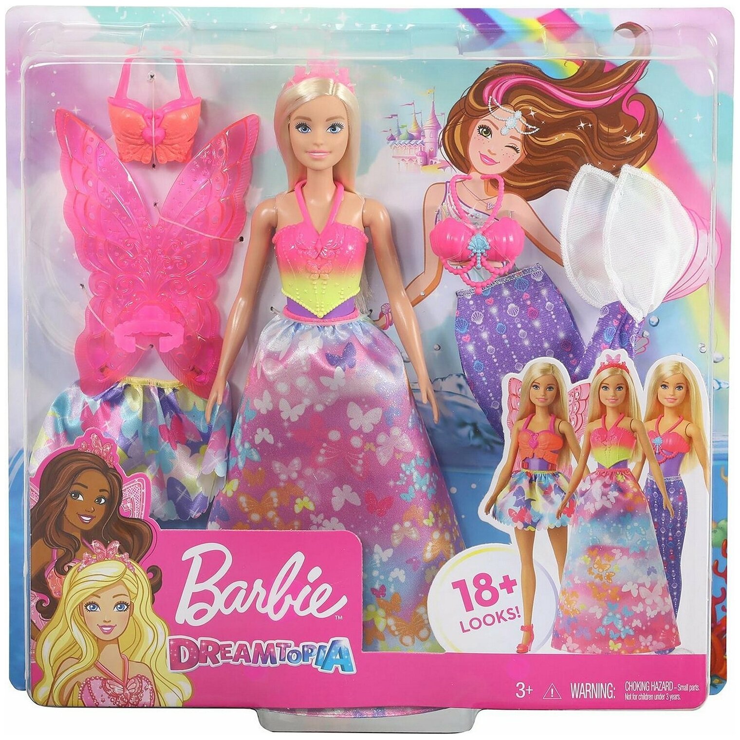 Barbie Игровой набор 3 в 1 "Принцесса, фея и русалка" - фото №14
