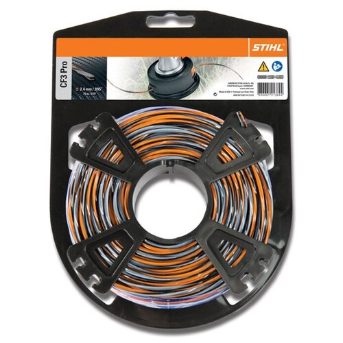 фото Леска триммерная ø2,4 мм х 70 м cf3 pro stihl 00009304303