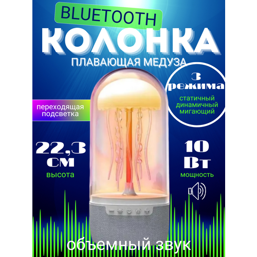 Беспроводная LED-колонка Медуза 2600₽
