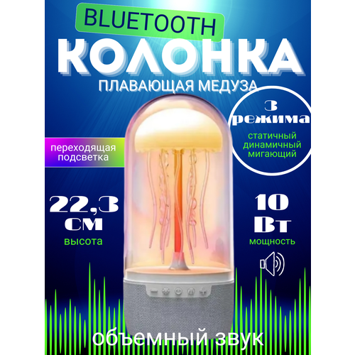 Беспроводная LED-колонка Медуза