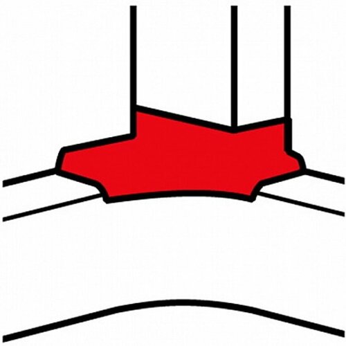 Отводы угловые Legrand для односекционных кабель-каналов DLP 35х80/105, 50х80/150, белый (010763)