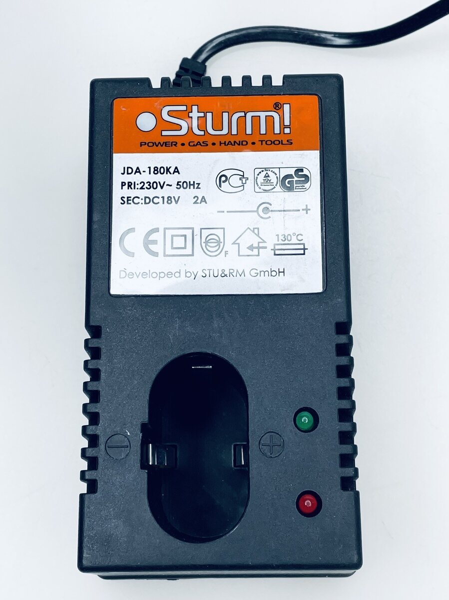 Зарядное устройство CD30181-AC , DC18V 2A JDA-180KA STURM (ZAP24202)(ZAP15064) №1407