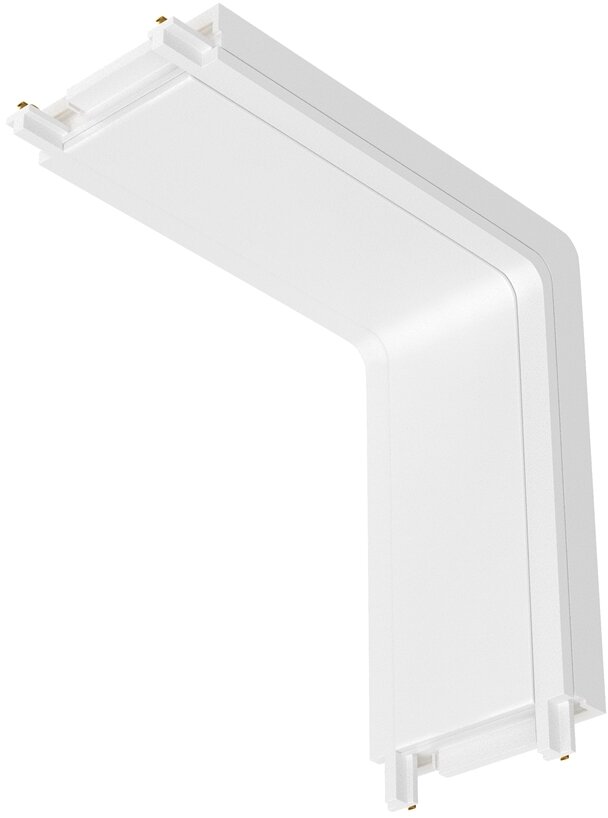 Конектор питания угловой Radity белый, TRA084CL-11W Technical - фото №8