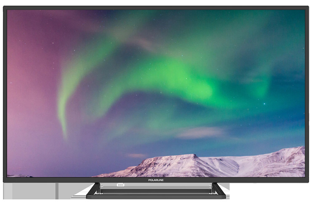 Телевизор Polarline 43PL51TC-SM (43"/1920x1080/HDMI USB/DVB-T2/WiFi/SmartTV/And/ Черный FHD)