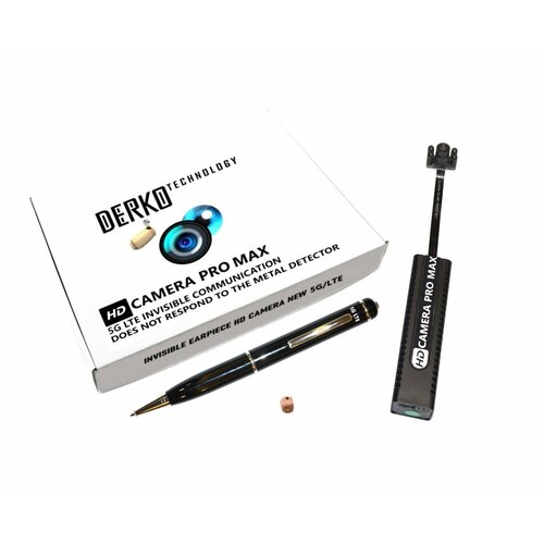 Микрокамера и микронаушник Pico 4 мм с передовой системой 5GLTE сделано для всех видов сложных экзаменов не реагирует на металлоискатель 6280000₽