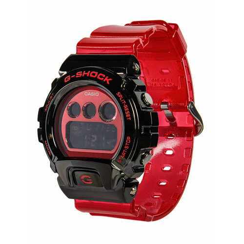 Наручные часы CASIO G-Shock GM-6900B-4, черный, красный
