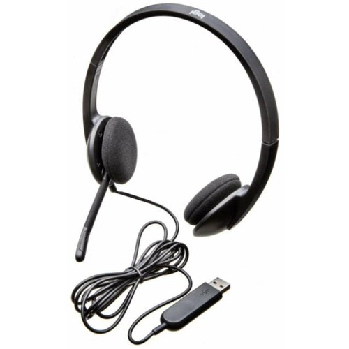Наушники Logitech Headset H340 черный 981-000509 3489₽