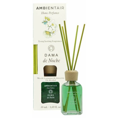 Ambientair Dama De Noche - диффузор с ароматом цветов и свежести + Подарок aroma republic ароматический диффузор cyprus 50 мл белая сирень