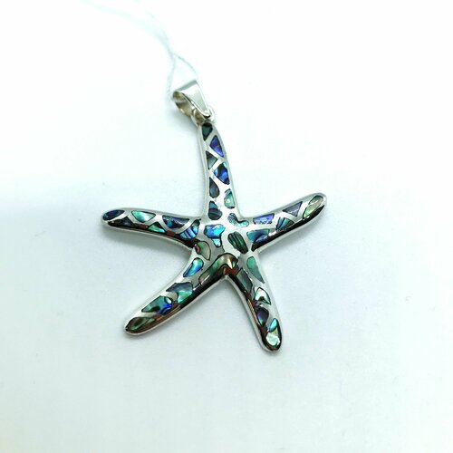 Подвеска, серебро, 925 проба, перламутр