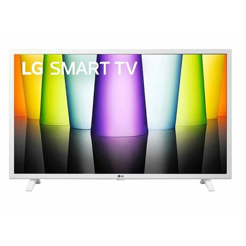 55 телевизор lg 55uq76009lc 2022 hdr led черный 32 Телевизор LG 32LQ63806LC 2022 HDR, LED RU, белый