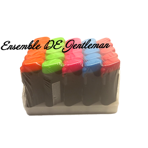 Зажигалки ONEY J-8 турбо-jet пламя прорезиненные с откидной крышкой 25шт 1200₽