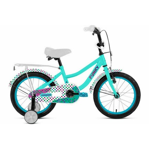 Детские велосипеды Forward Детский велосипед FORWARD FUNKY 14 2023 14 бирюзовый 1353000₽