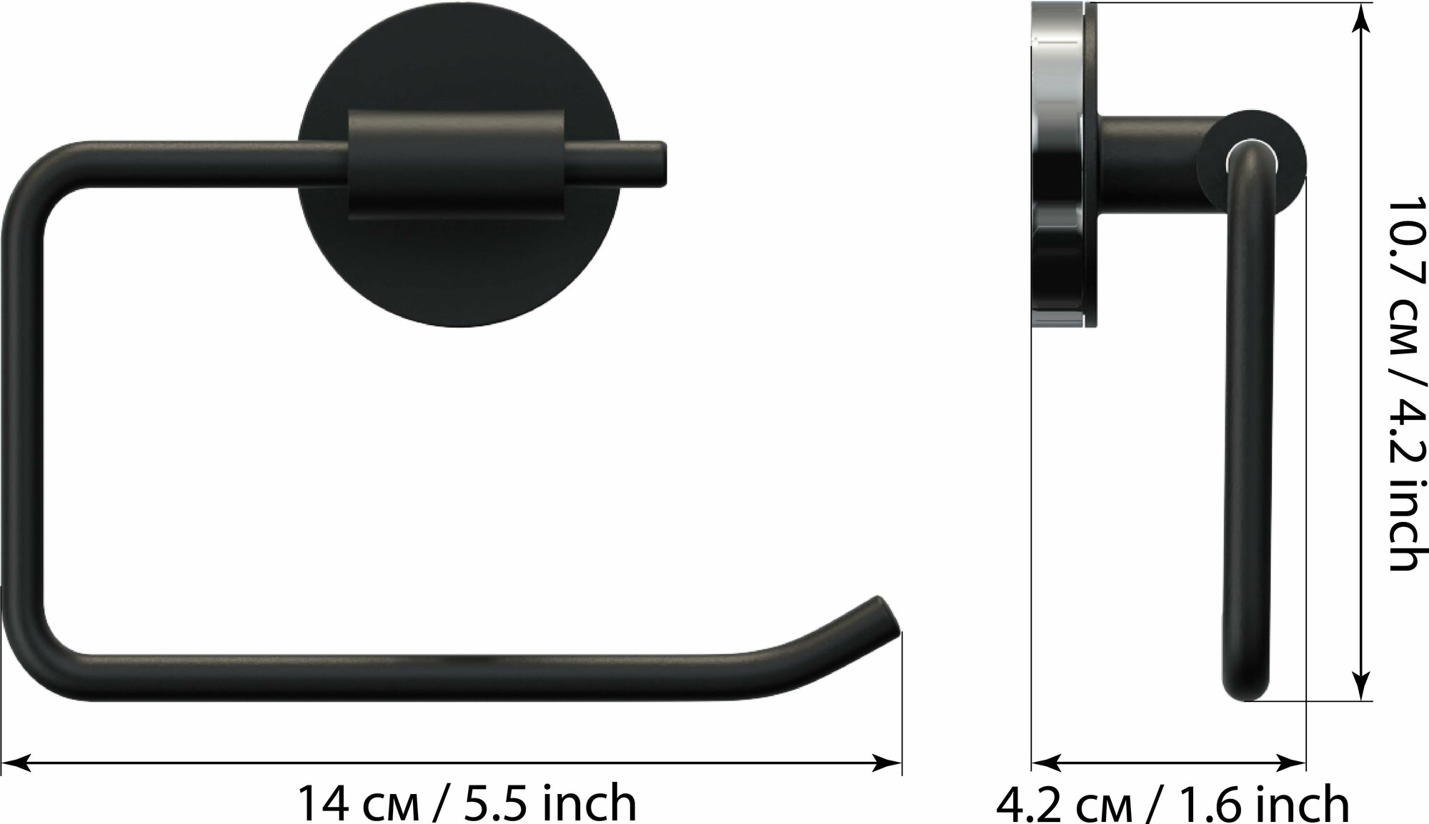 держатель для туалетной бумаги с крышкой lord fora белый for-lord015wt - фото №5