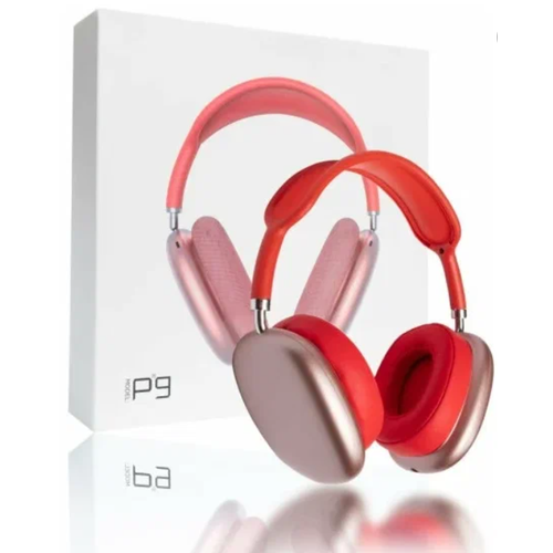 Наушники беспроводные Bluetooth- гарнитура HiFi красный 755₽