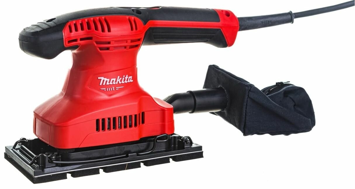 Вибрационная шлифмашина Makita М9203, для больших плоских поверхностей, 18В, 190Вт