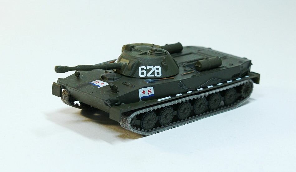 Масштабная модель 1/72 Танк ПТ-76