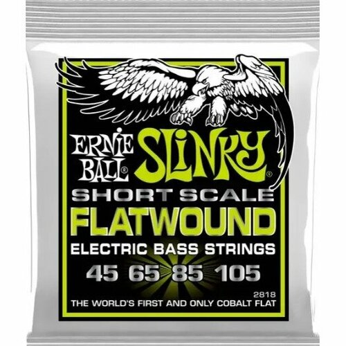 Струны для бас-гитары Ernie Ball 2818 струны для бас гитары ernie ball 2815 flatwound slinky extra 40 95