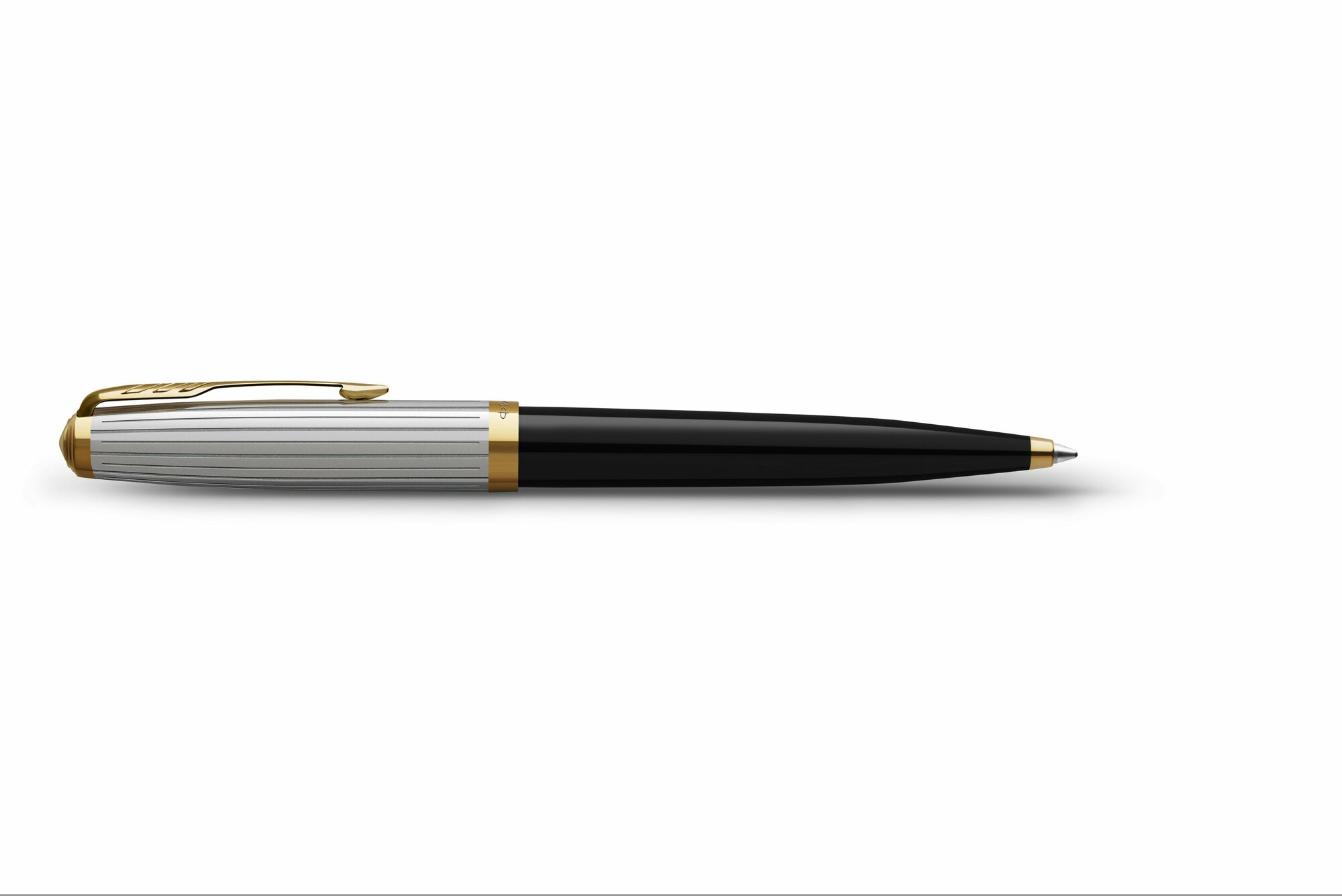 Ручка шариковая Parker &quot;51 Black GT&quot; черная, 1,0мм, поворот., подарочная упаковка