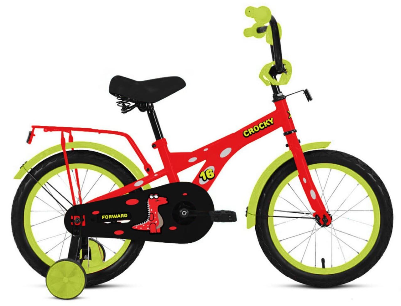 Детские велосипеды Forward Детский велосипед FORWARD CROCKY 18" 2023, 18" ярко-красный