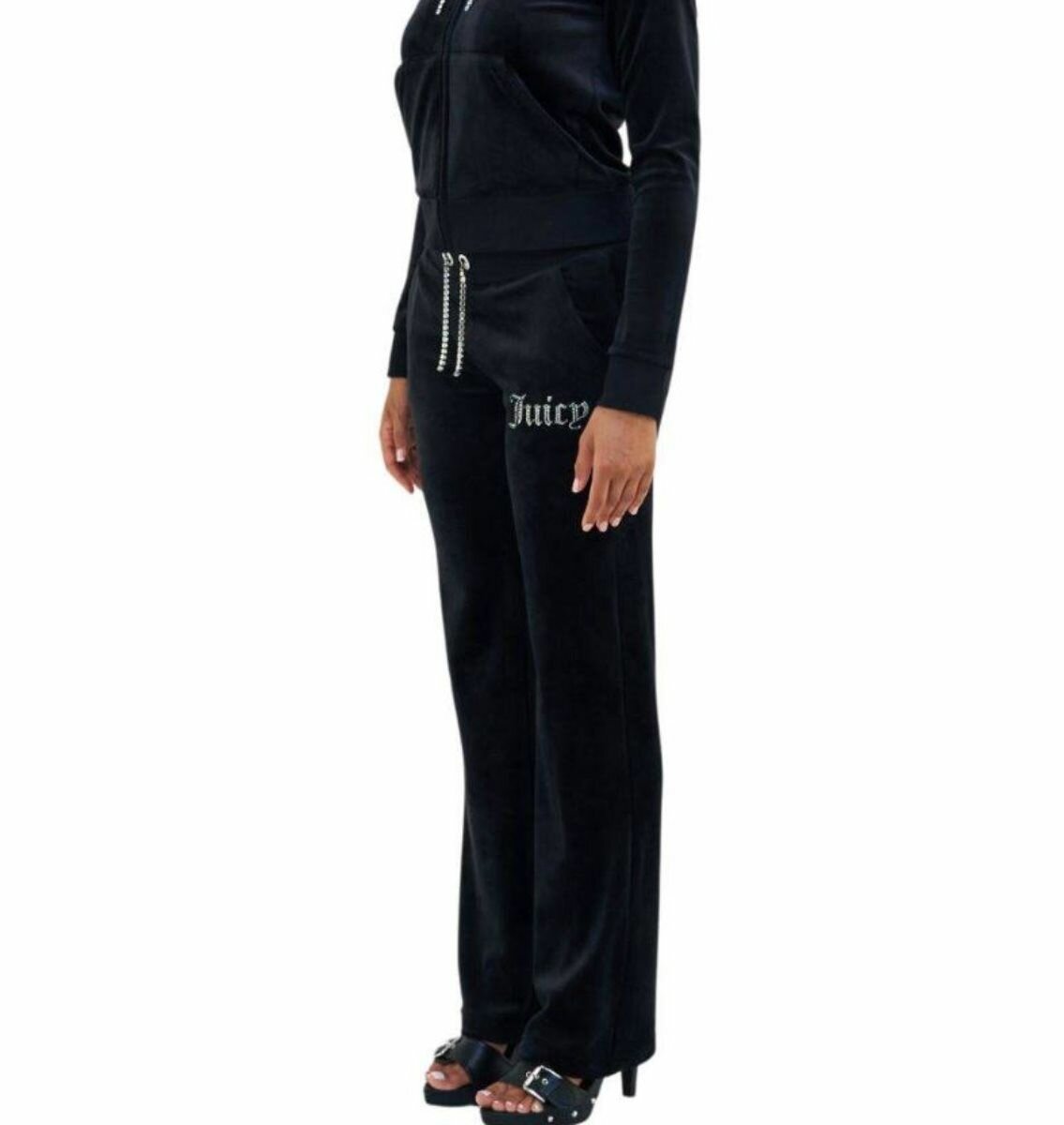 Брюки Juicy Couture, размер XS, черный
