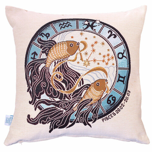 Подушка декоративная гобеленовая 45х45 см Vigi Ricami 3760₽